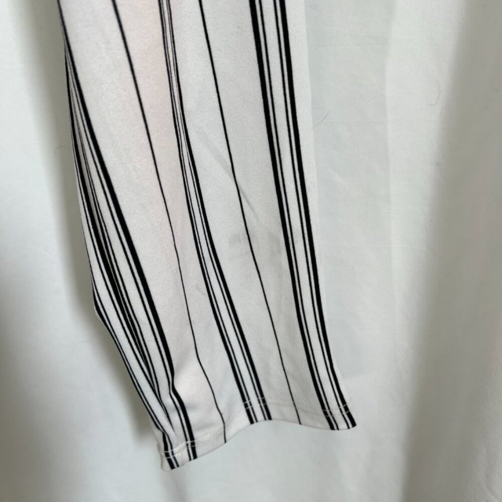 Cisono Jumpsuit Vertical Stripes Drawstring Waist Sleeveless - Picture 2 of 15
